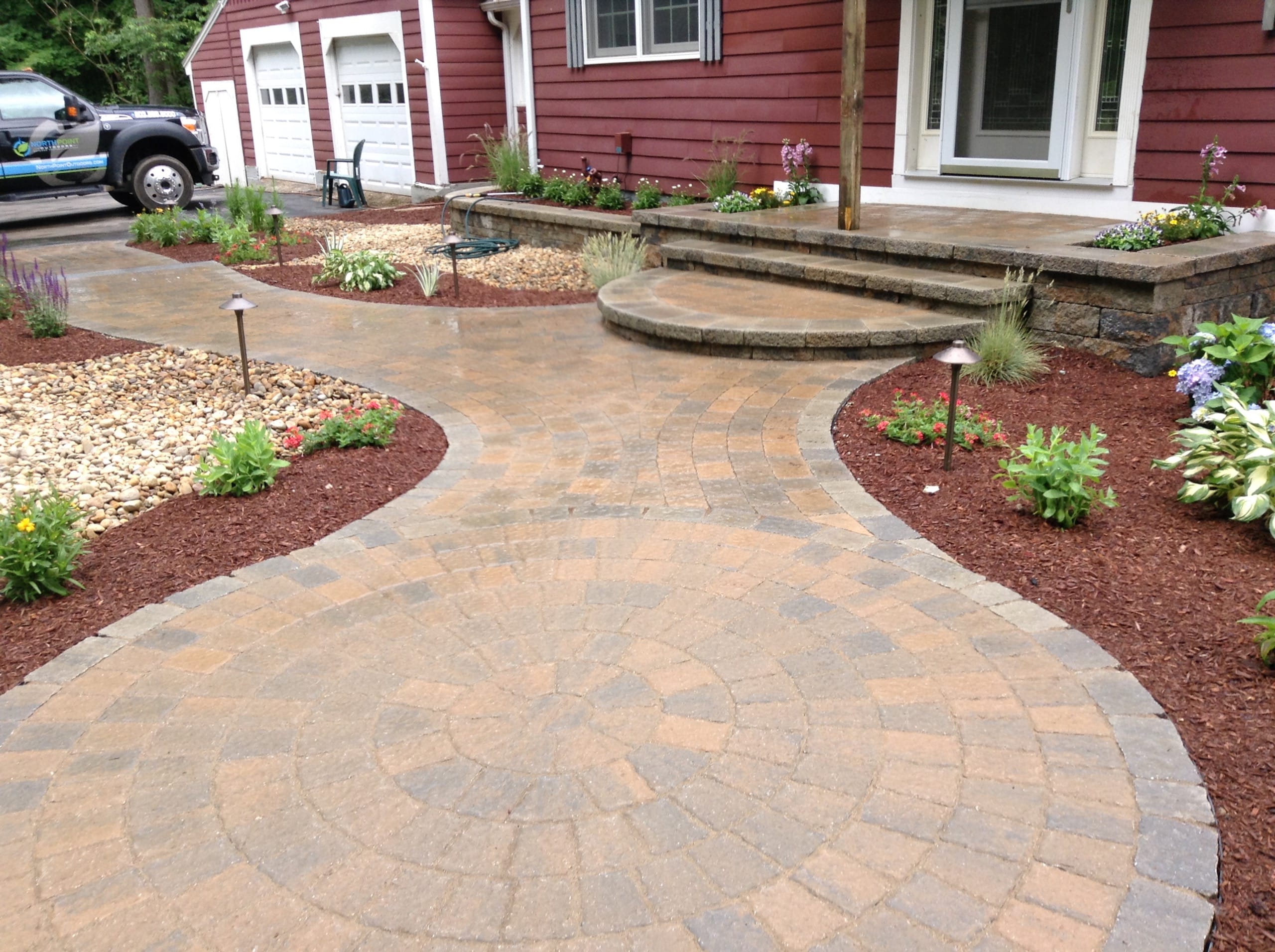 North Point Outdoors patio and walkways photos